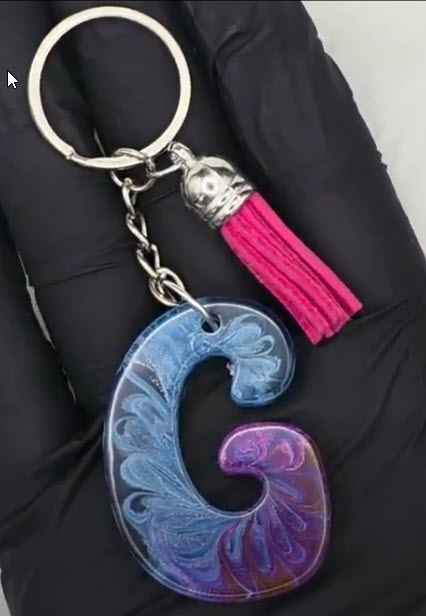 Keychain G-Letter