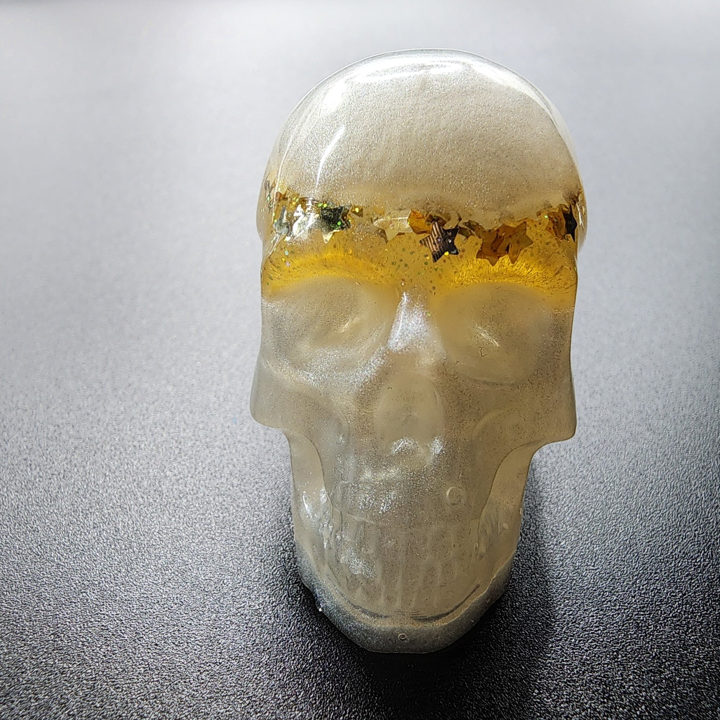 Galactic Halo Resin Skull