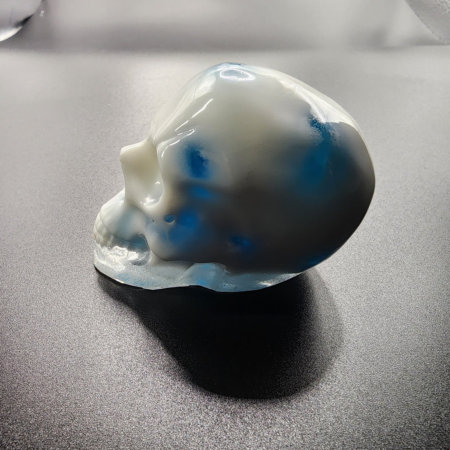 Frost Veil Resin Skull
