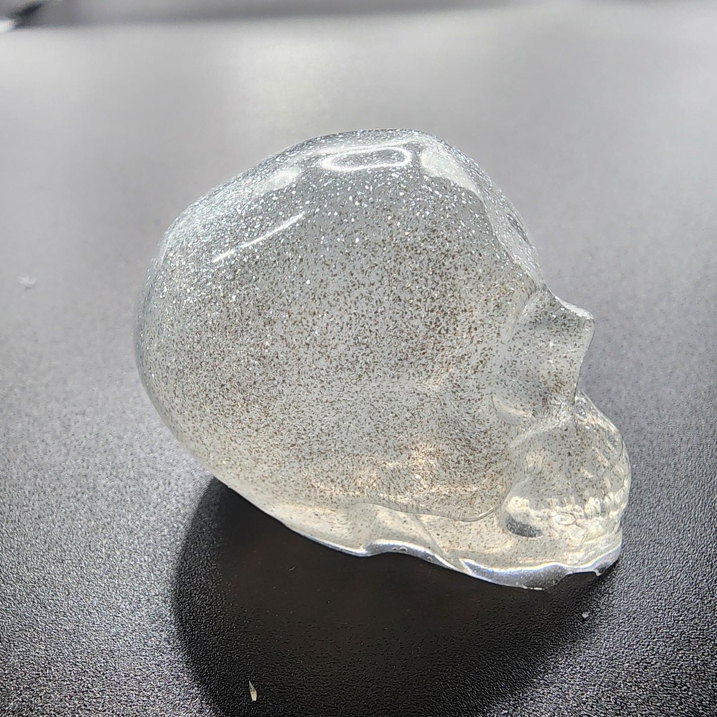 Starlight Mist Resin Skull