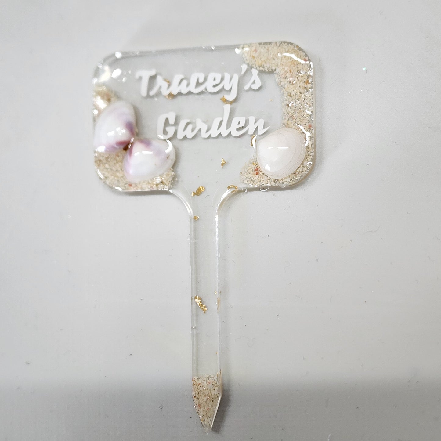 Personalized Resin Garden Marker - Set of 4