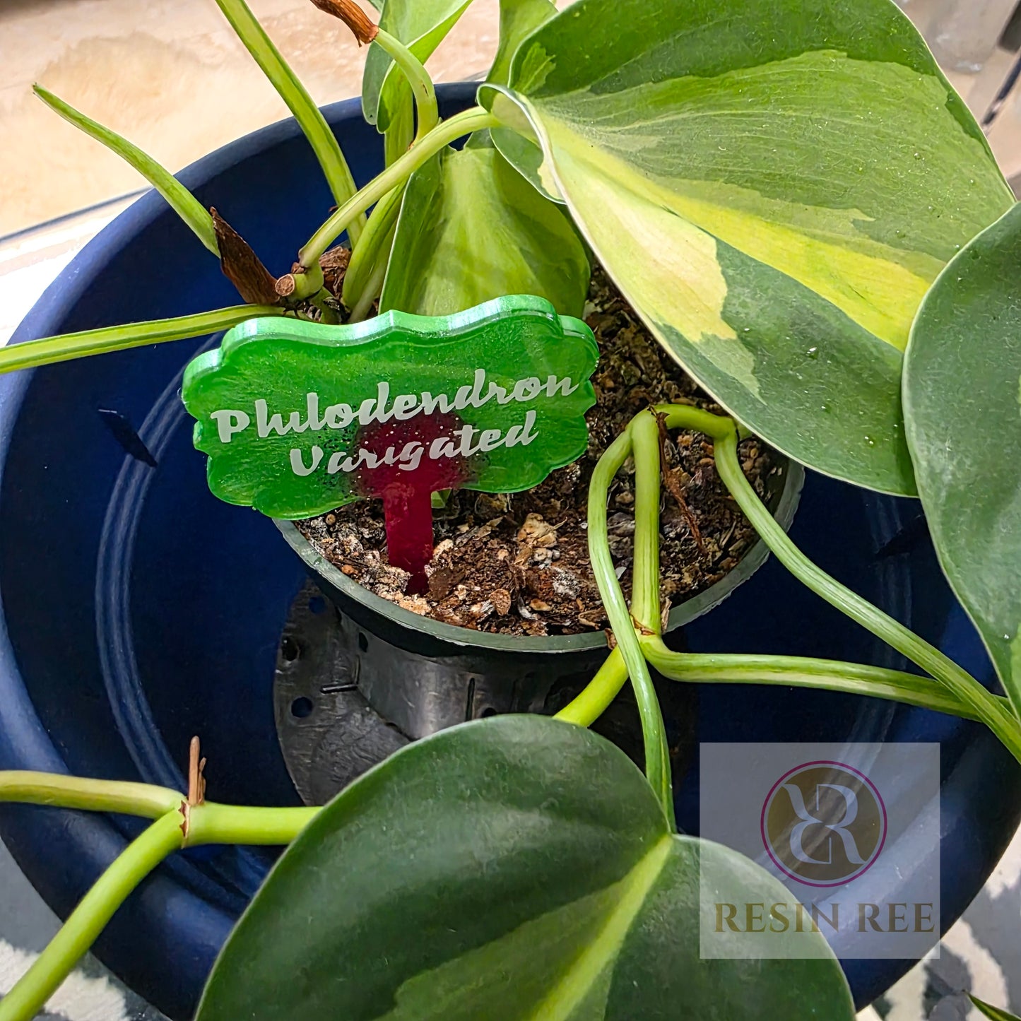 Personalized Resin Garden Marker - Garden Flair