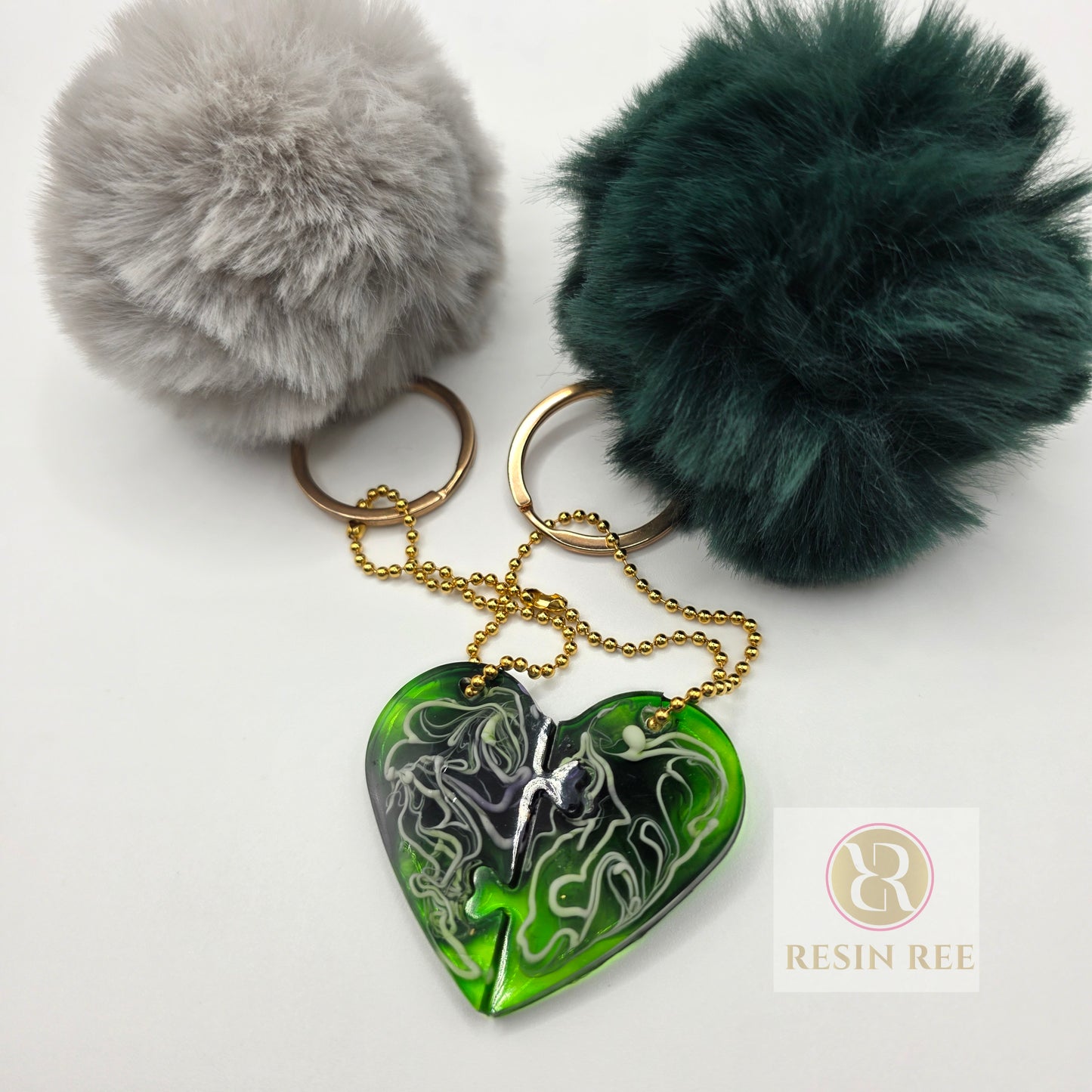 Emerald Storm Heart