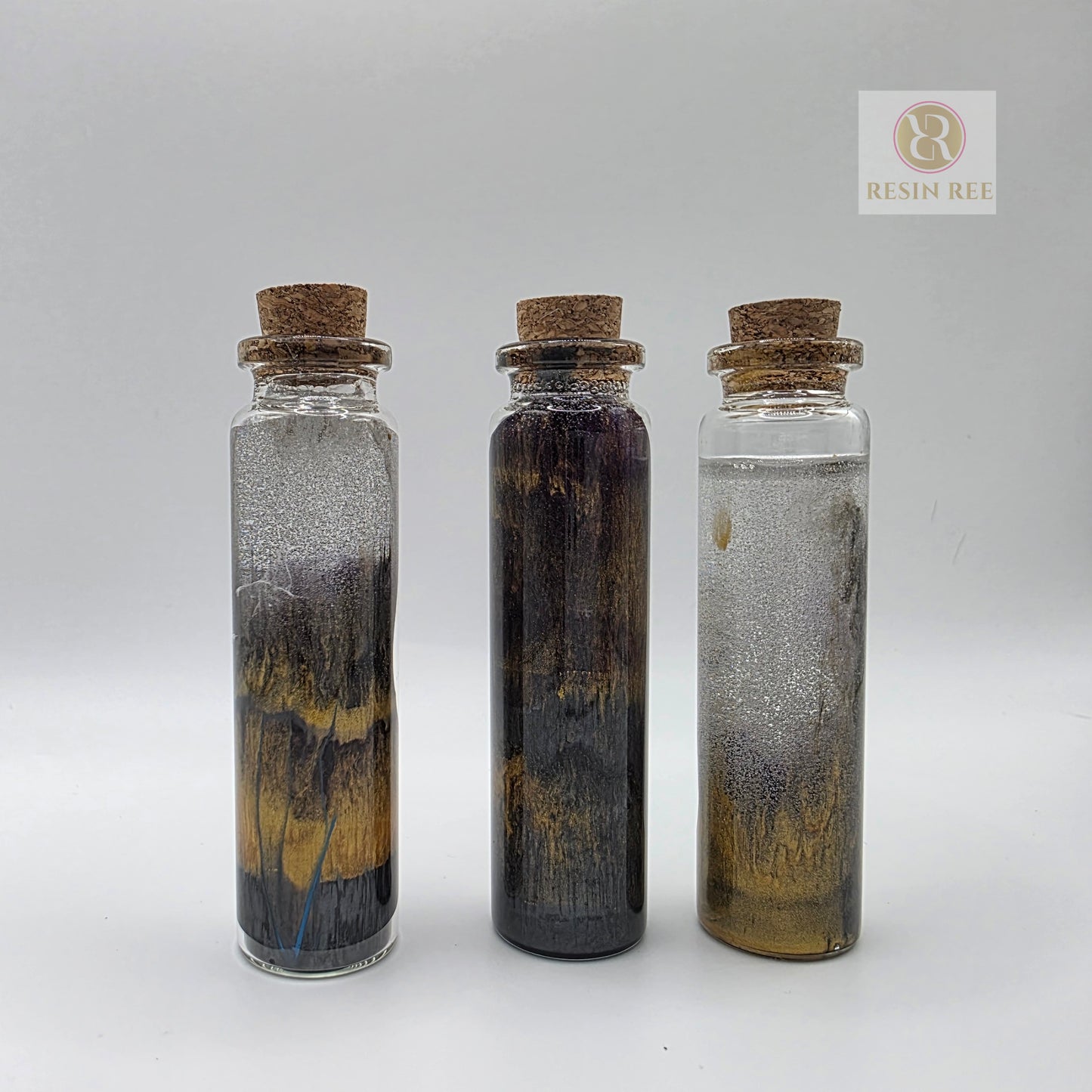 Mystic Alchemist Bottles - Set of Three