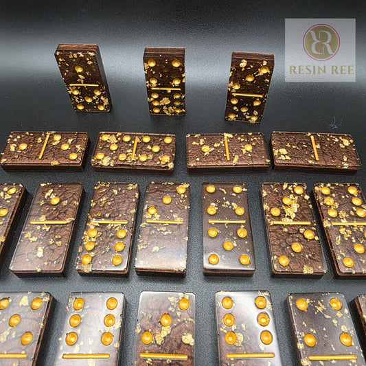 Dark Chocolate Drizzle Dominoes