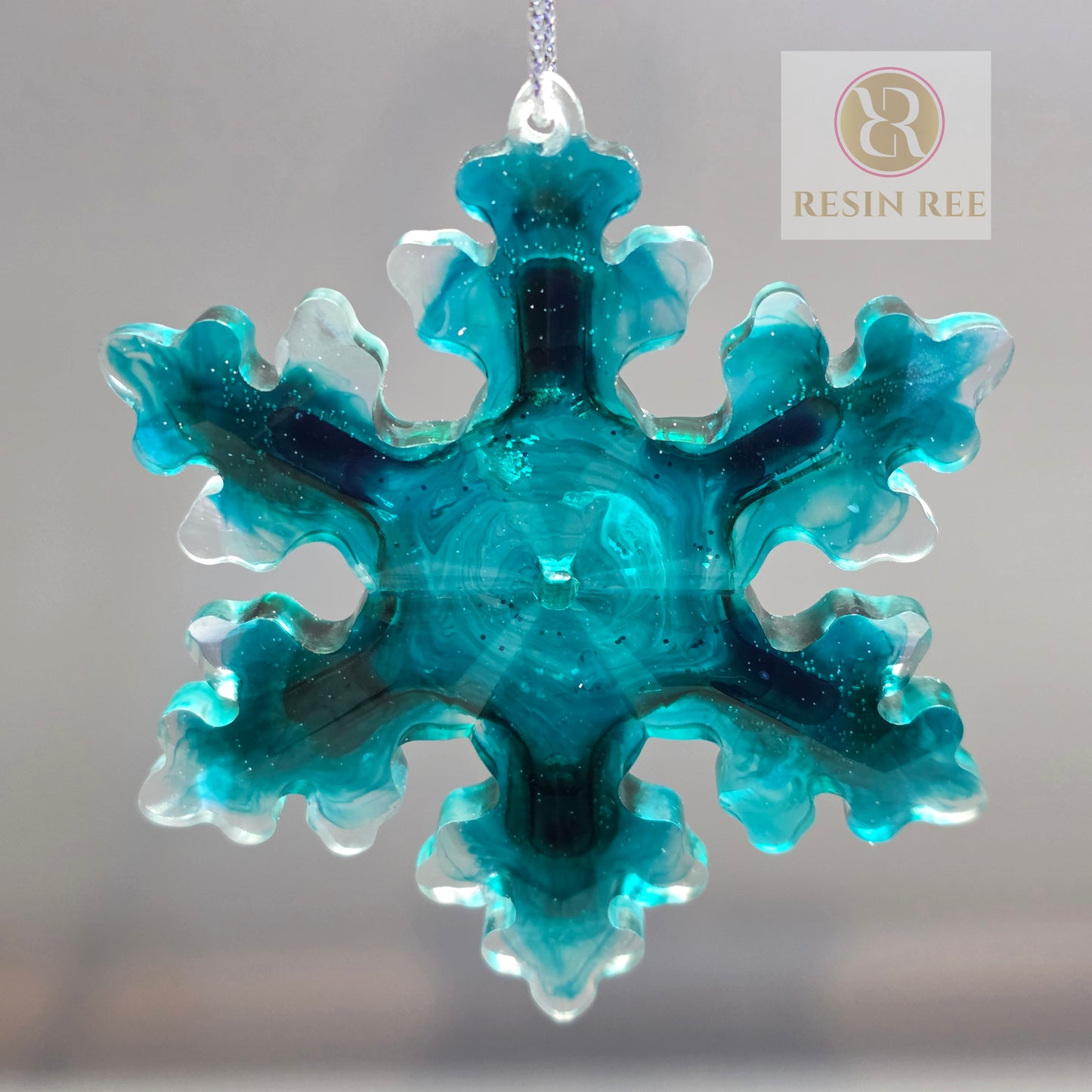 Solstice Glass Snowflake Trio