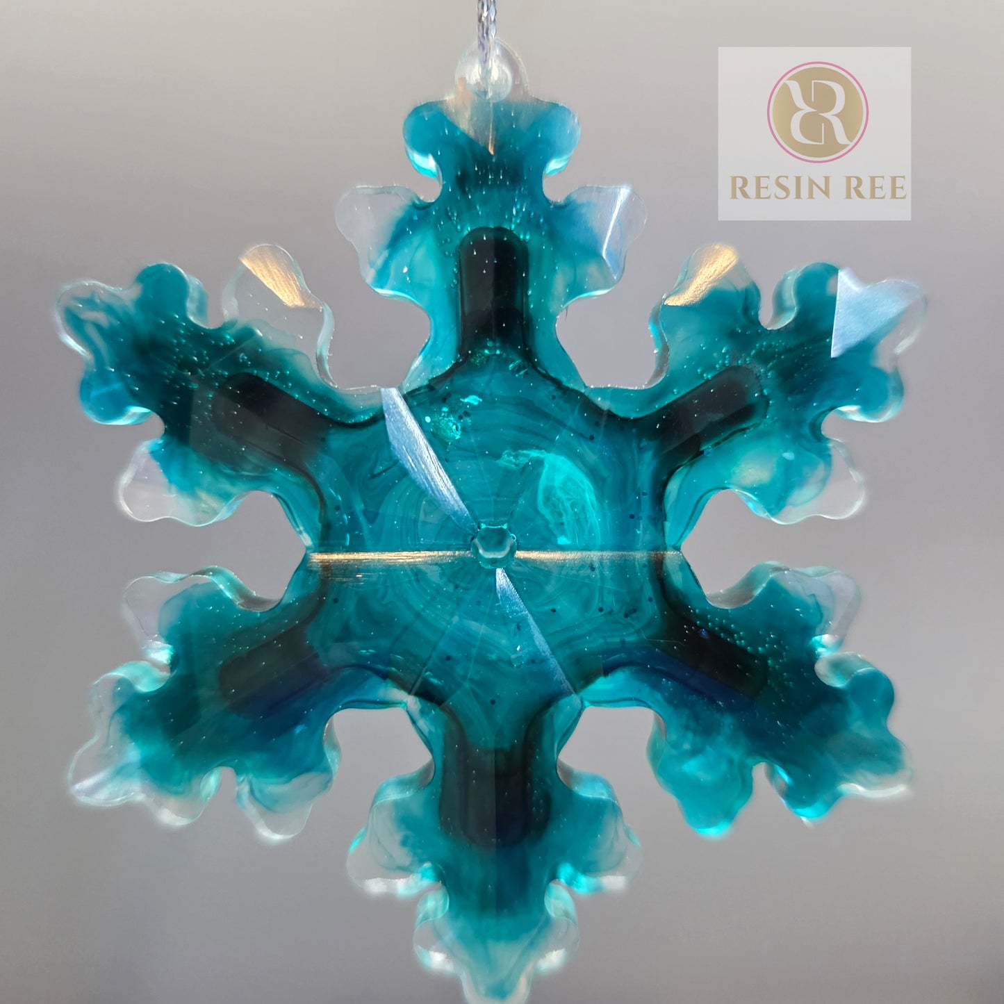 Solstice Glass Snowflake Trio