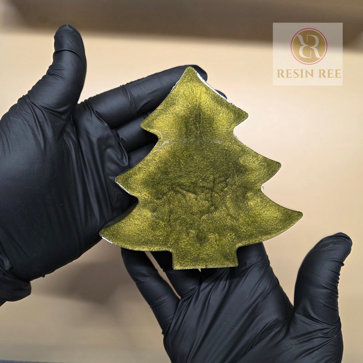 Evergreen Ember Resin Votive