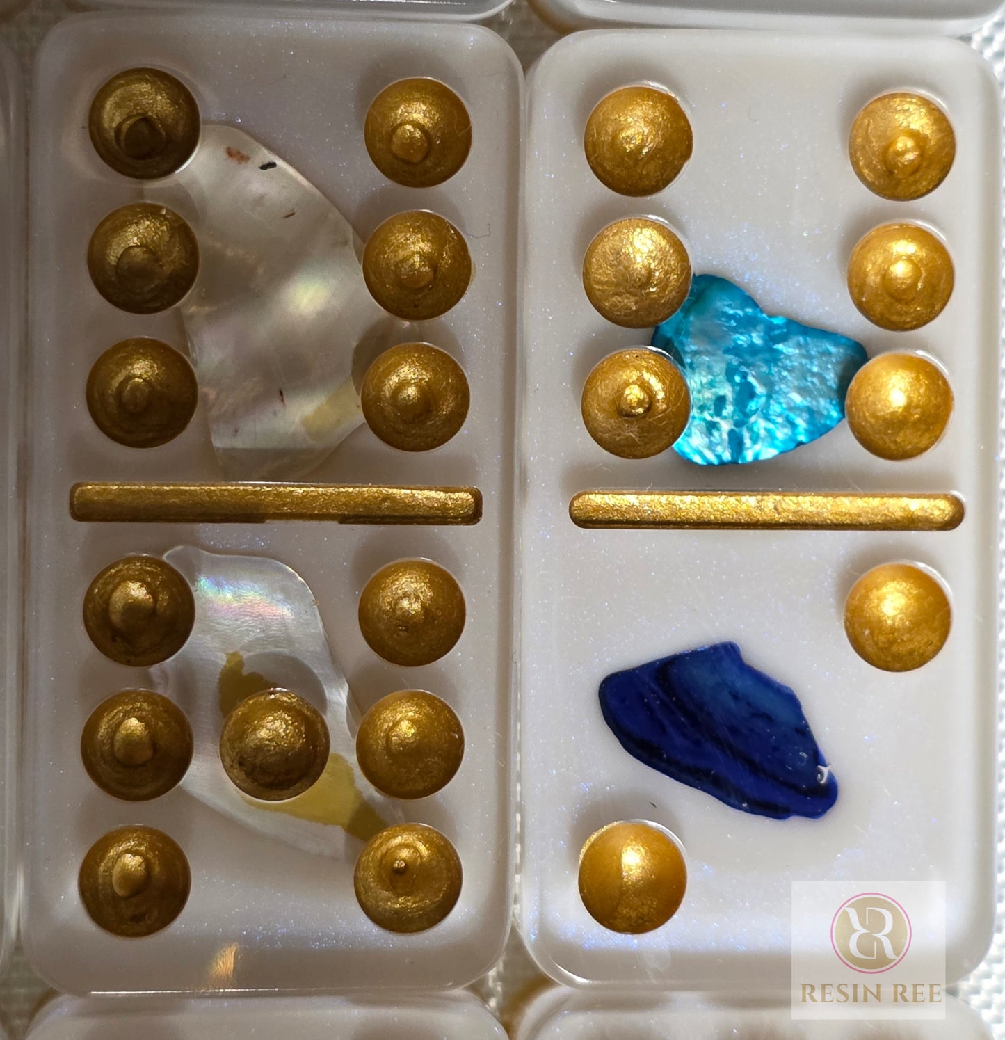 Azure Tide Domino 55 Set