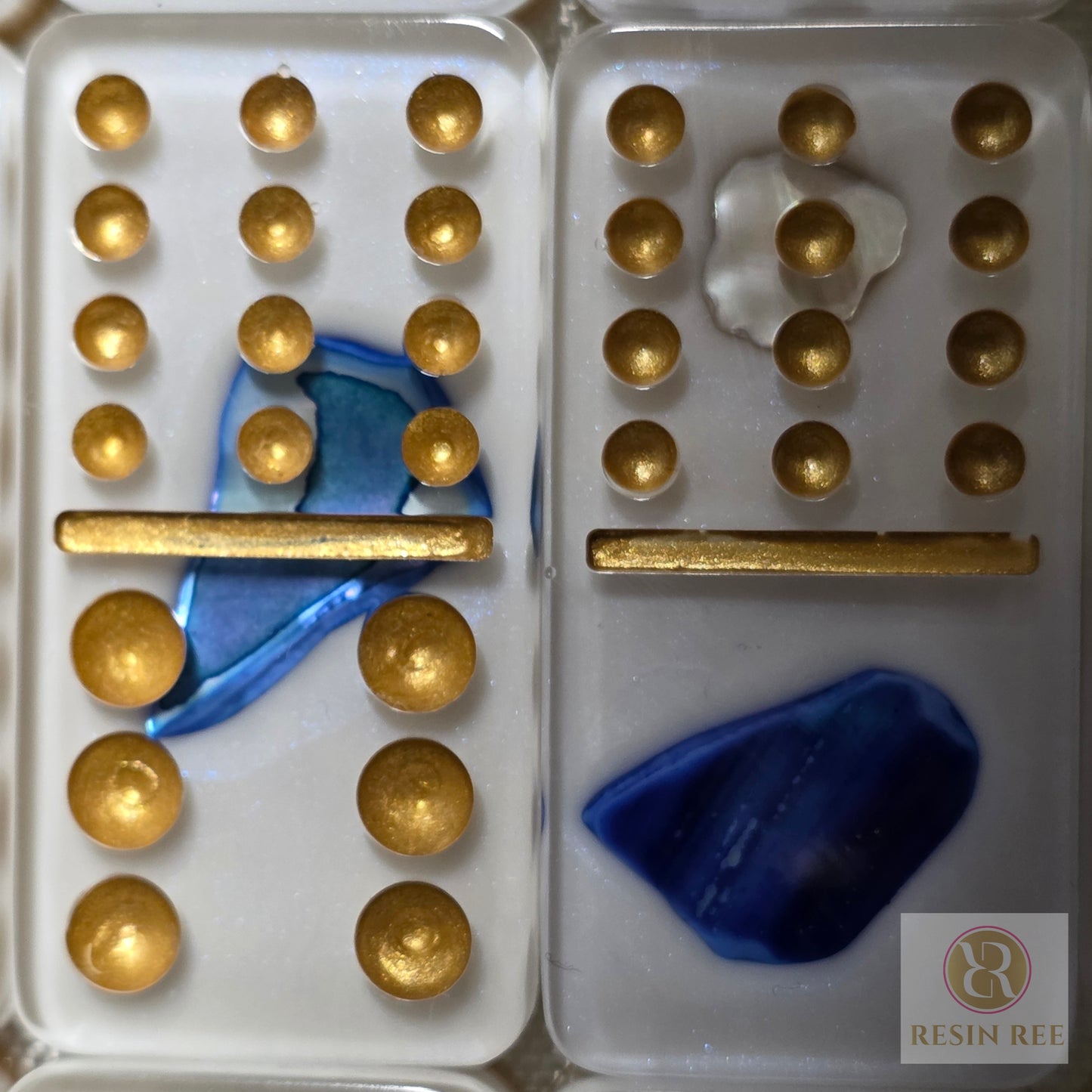 Azure Tide Domino 55 Set