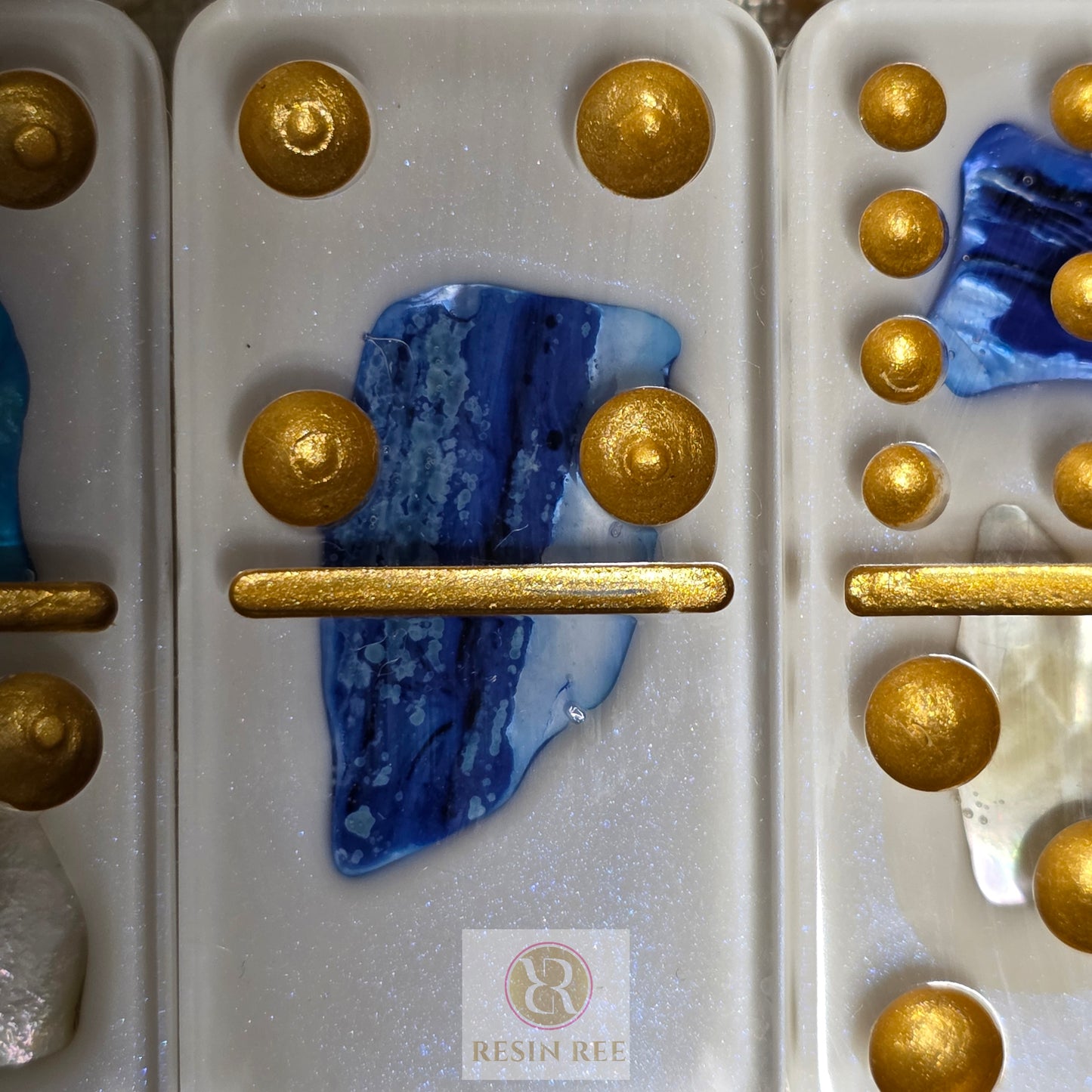 Azure Tide Domino 55 Set