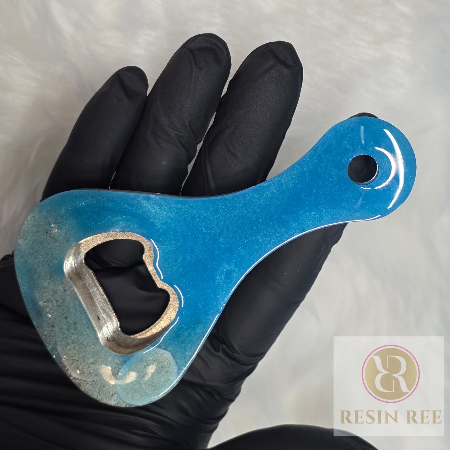 Treasure Under Beach Foam Resin Bottle Opener (Paddle)