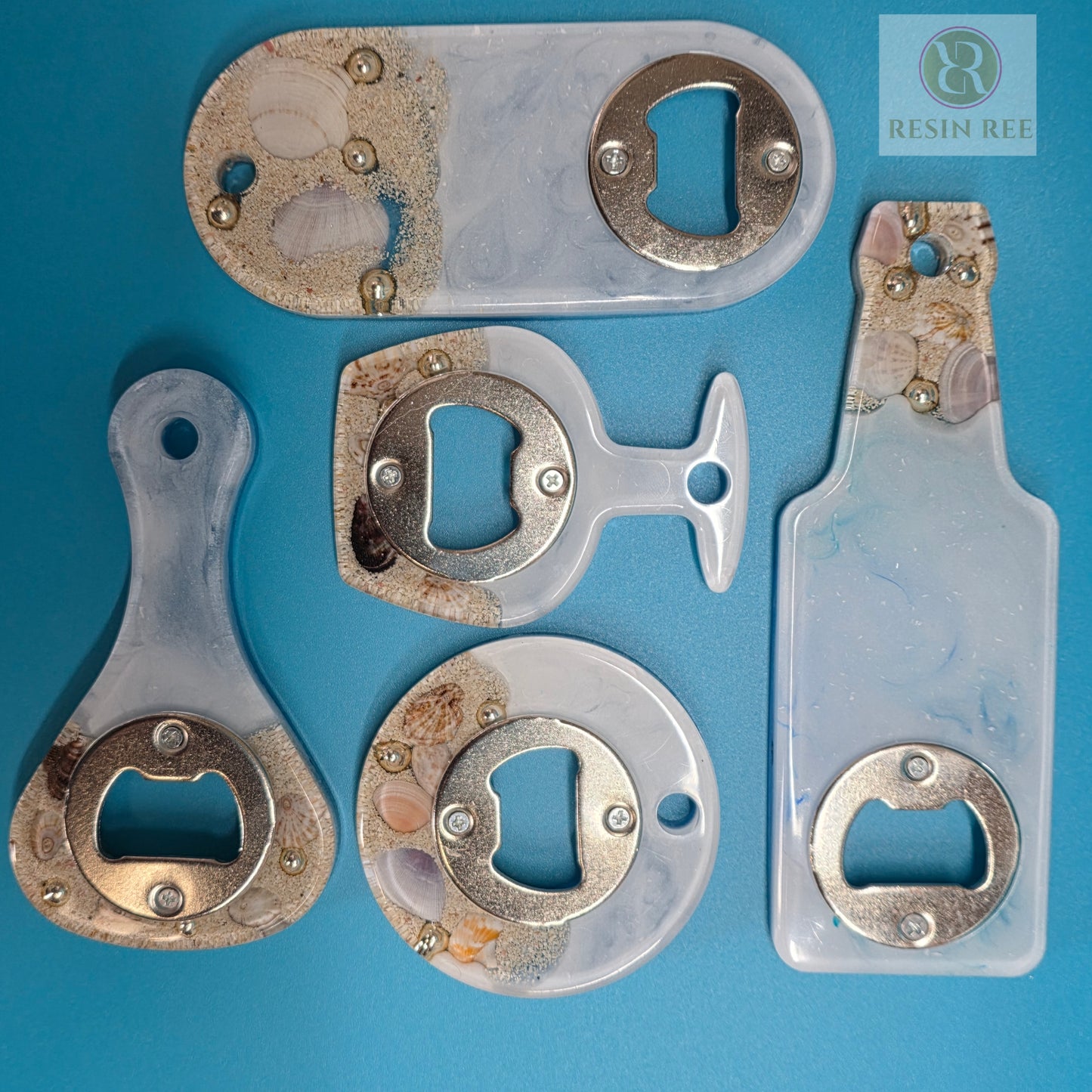 Treasure Under Beach Foam Resin Bottle Opener (Bottle)