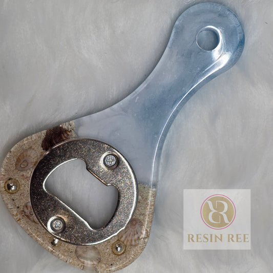 Treasure Under Beach Foam Resin Bottle Opener (Paddle)